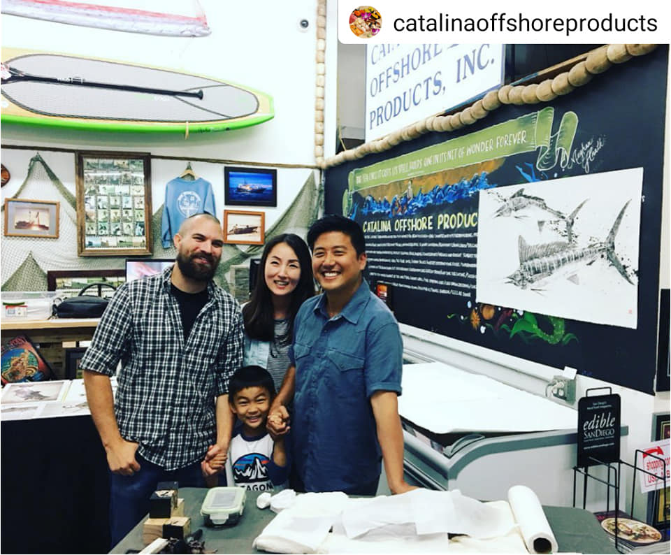 Fantastic Turnout at Catalina Offshore Products Demo & Art Sale!!