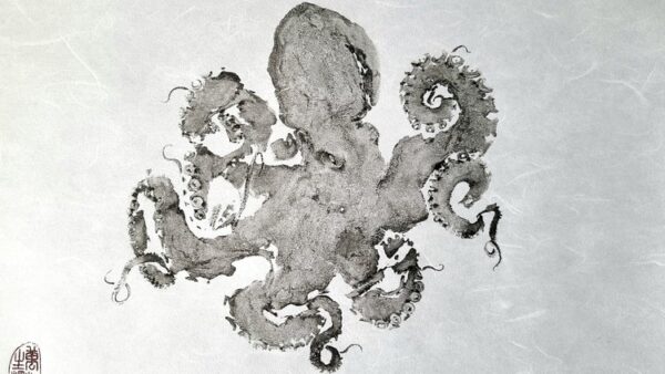 "Venetian Octopus" gyotaku