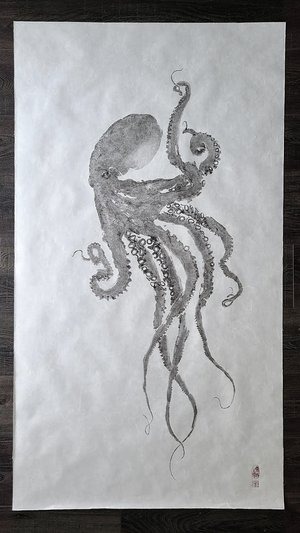 “Gentle Touch” - Giant Pacific Octopus #3