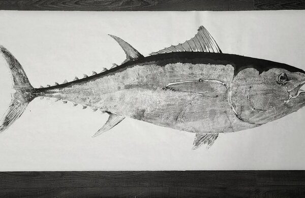 Bluefin Tuna Gyotaku