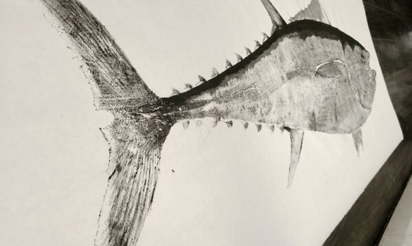 Bluefin Tuna Gyotaku