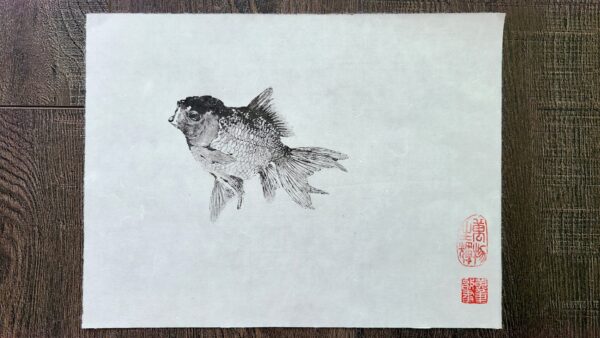 Goldfish Gyotaku