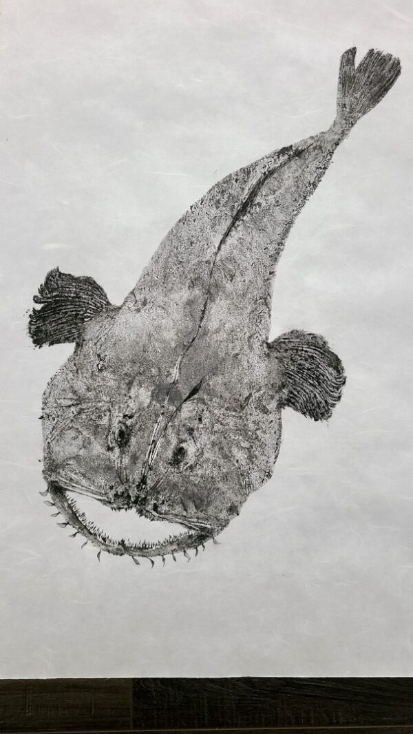Monkfish Gyotaku
